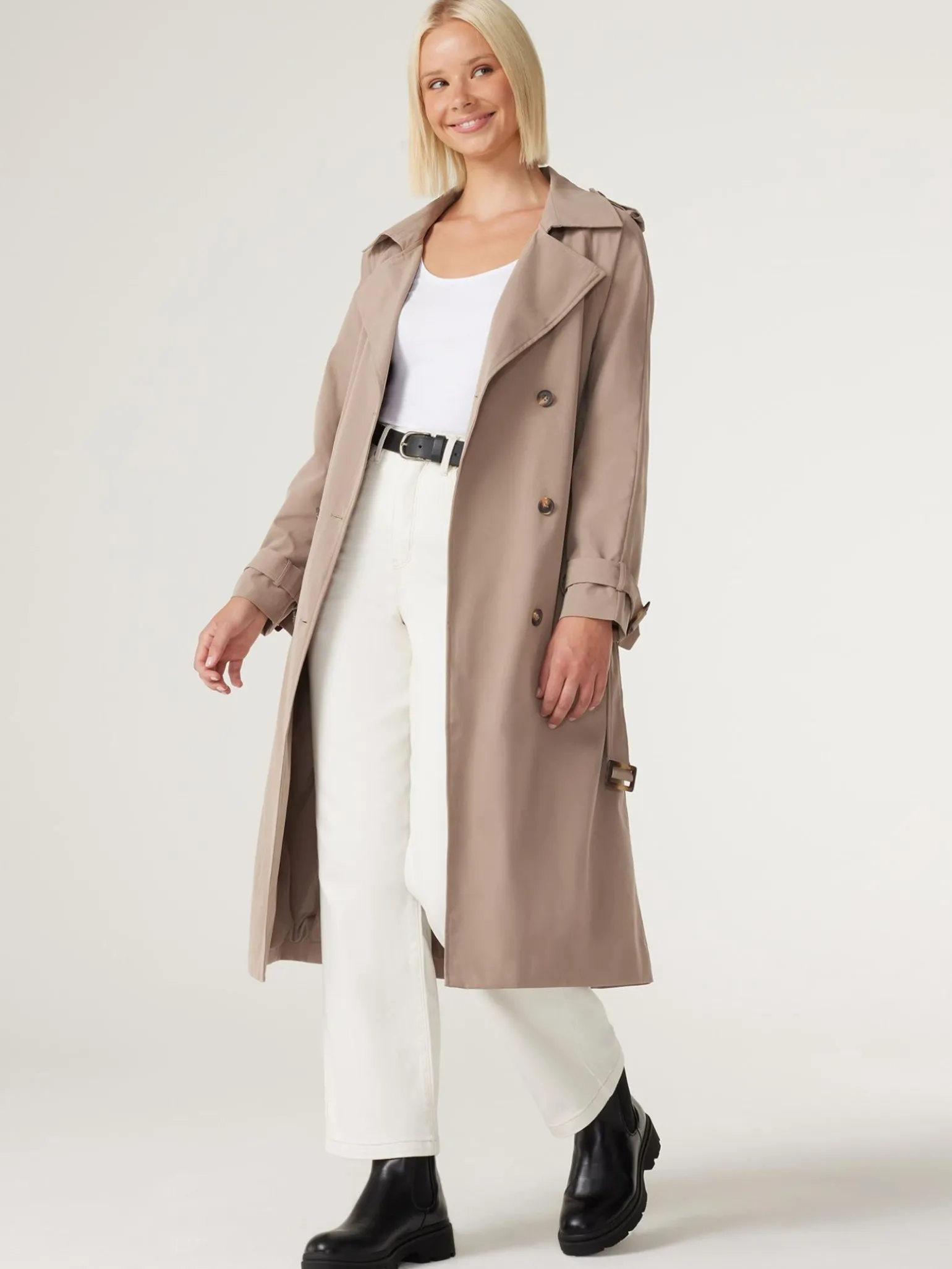 Amanda Relaxed Trench Coat