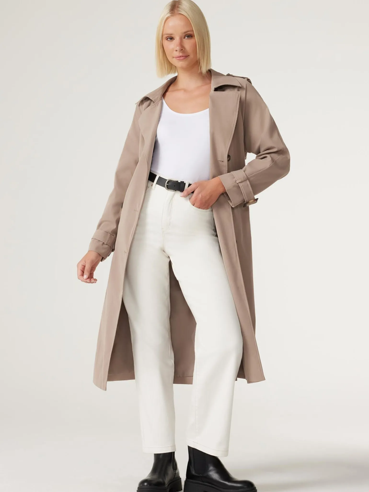 Amanda Relaxed Trench Coat