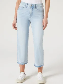 Annie Mid Waisted Straight Capri