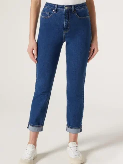 Brooke Tapered Crop Jeans