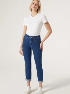 Brooke Tapered Crop Jeans