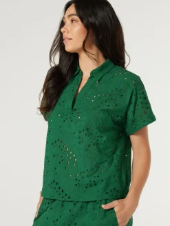 Cara Cutwork Shirt