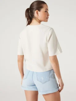 Demi Tie Front Top