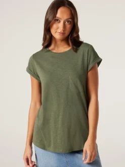 Essential Slub Pocket Tee