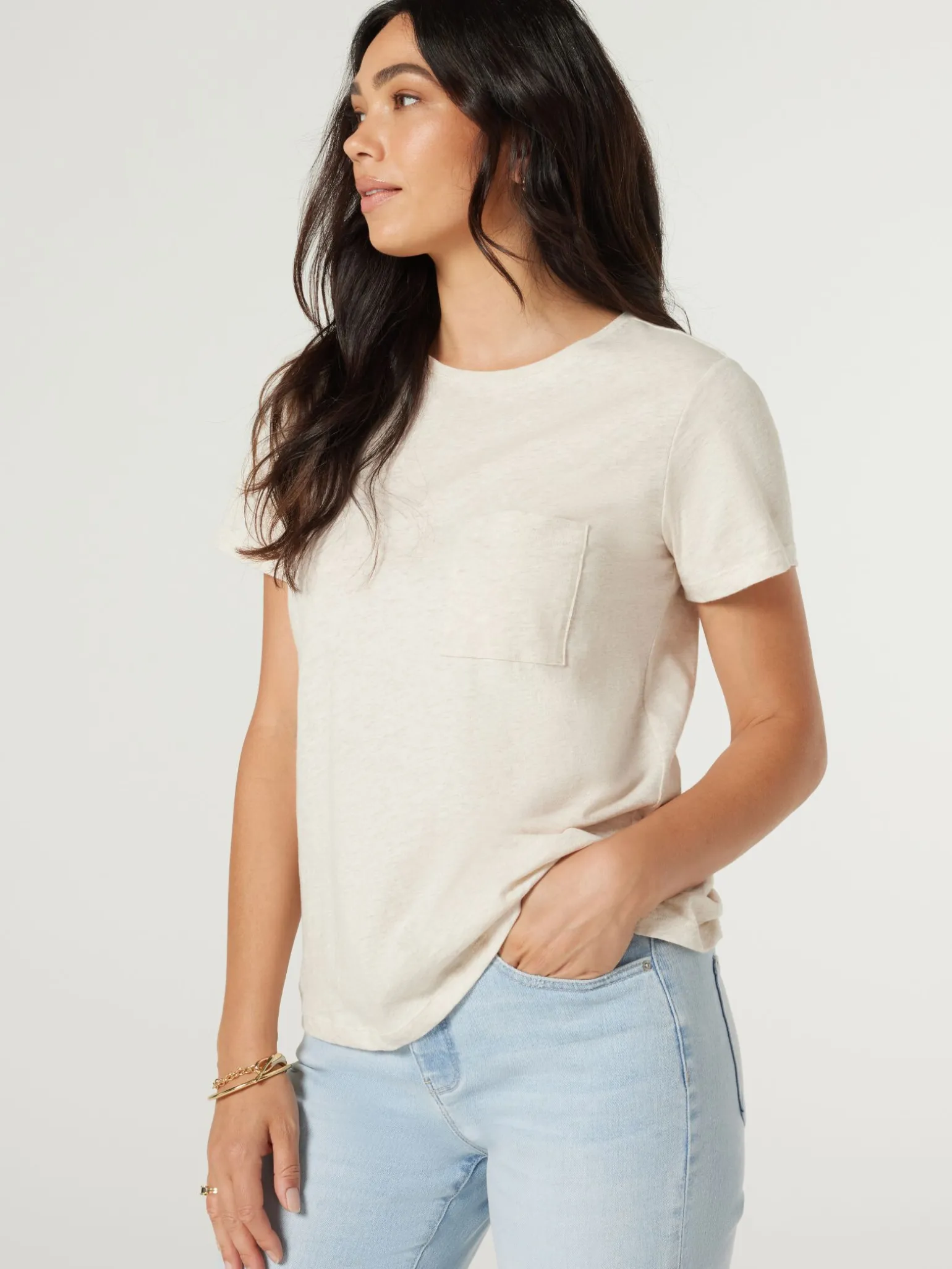 Essential Slub Pocket Tee