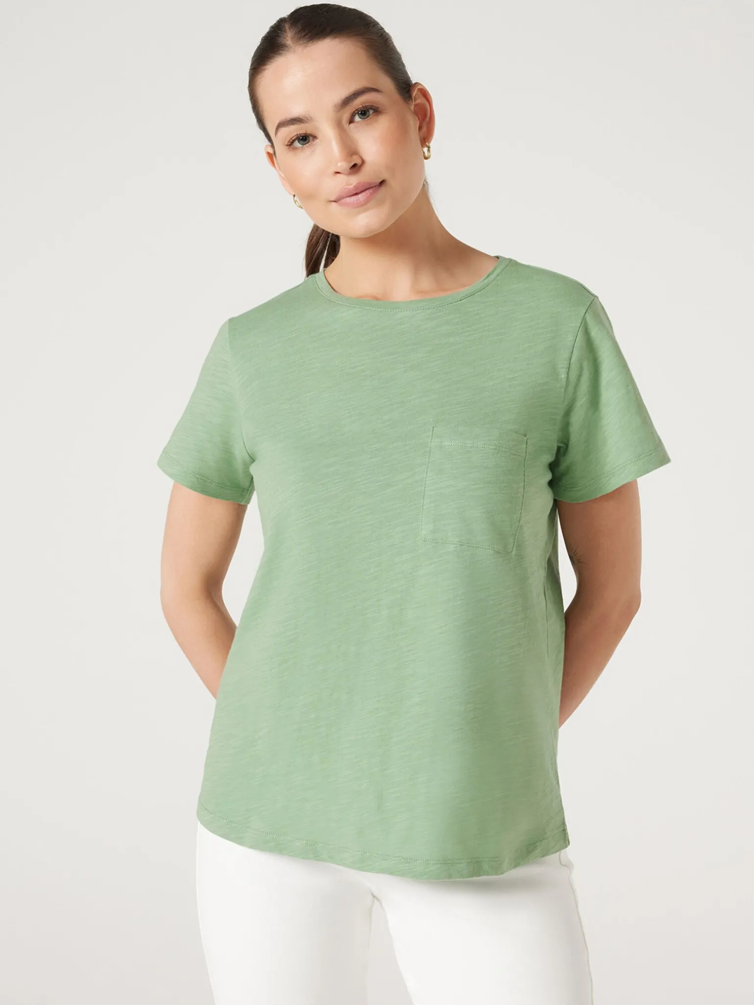Essential Slub Pocket Tee