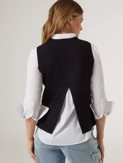 Genevieve Split Back Vest