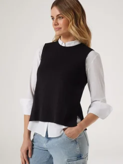 Genevieve Split Back Vest