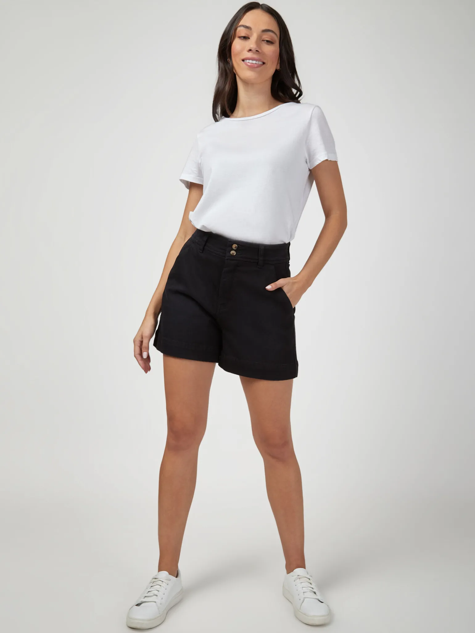 Georgia Tummy Trimmer Denim Short