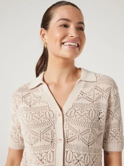 Halcyon Crochet Shirt