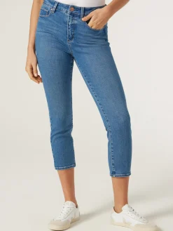 Kara Mid Waisted Skinny Capri