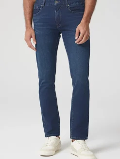 Knit Slim Straight Jeans
