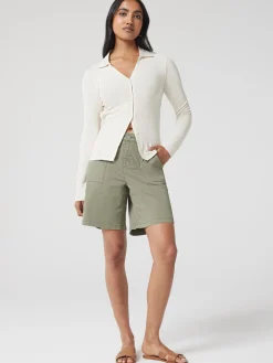 Libby Bermuda Denim Walk Short