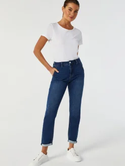 Louisa Slim Boyfriend Jeans