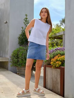 Maddy Linen Tank