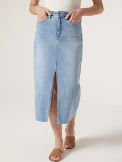 Missy Denim Midi Skirt