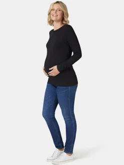 Natalie Basic Long Slv Top