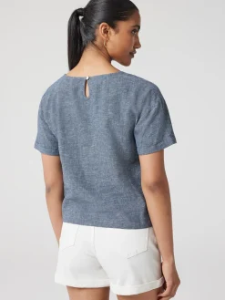 Nina Linen Tee