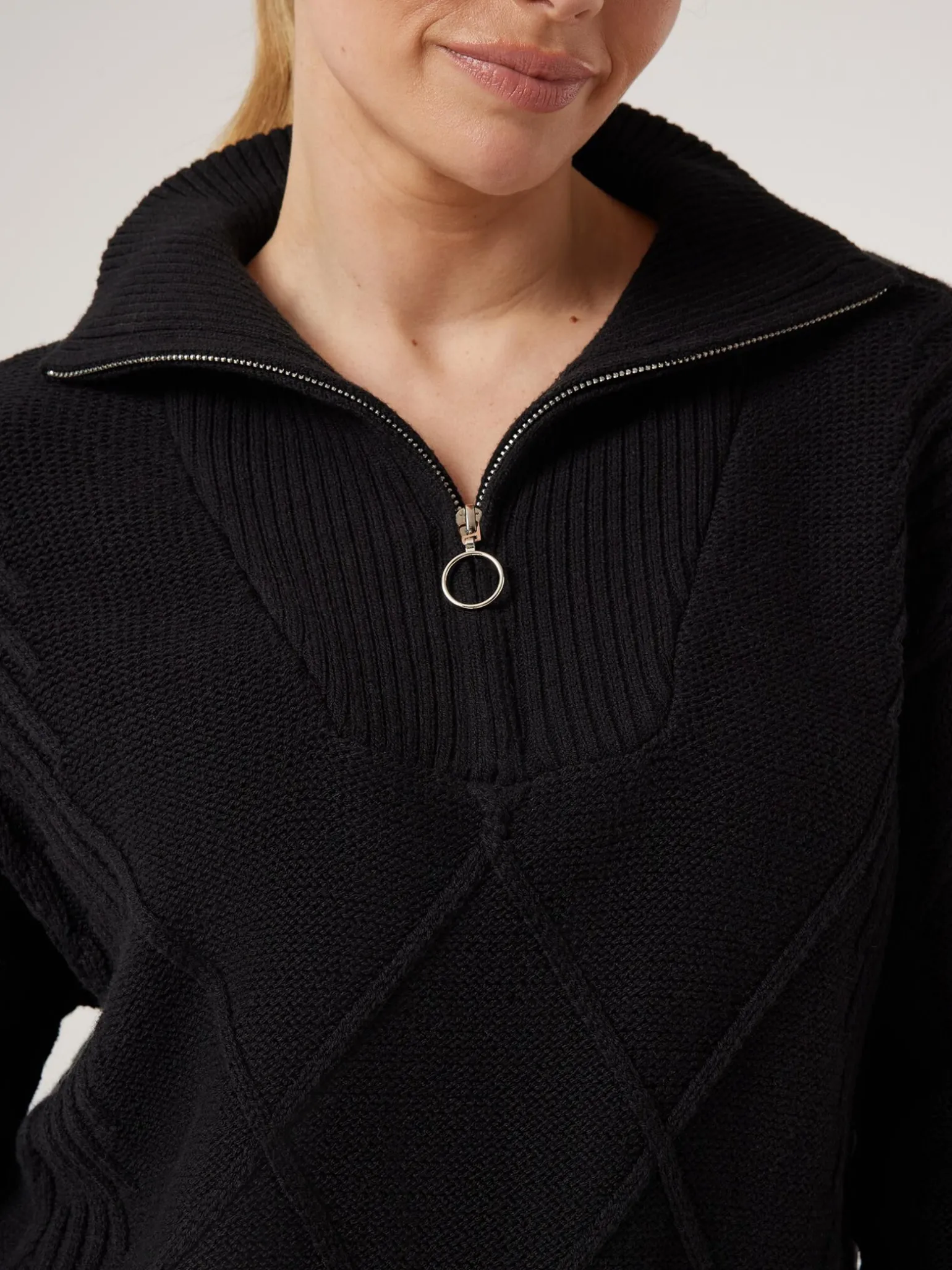 Opal Half Zip Knit
