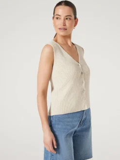 Penelope Button Thru Top