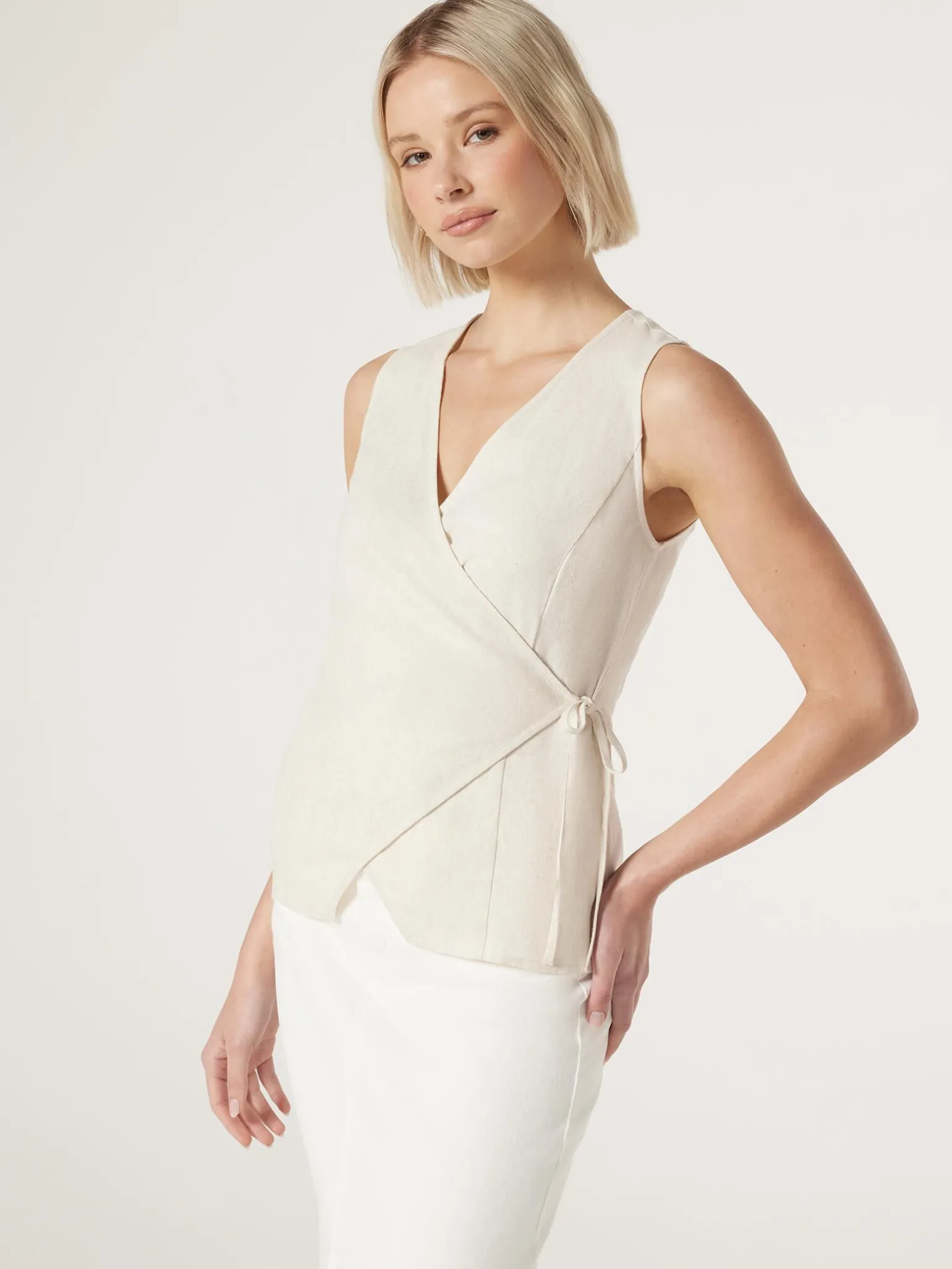 Rhodes Wrap Top