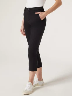 Sammy Mid Waisted Straight Capri