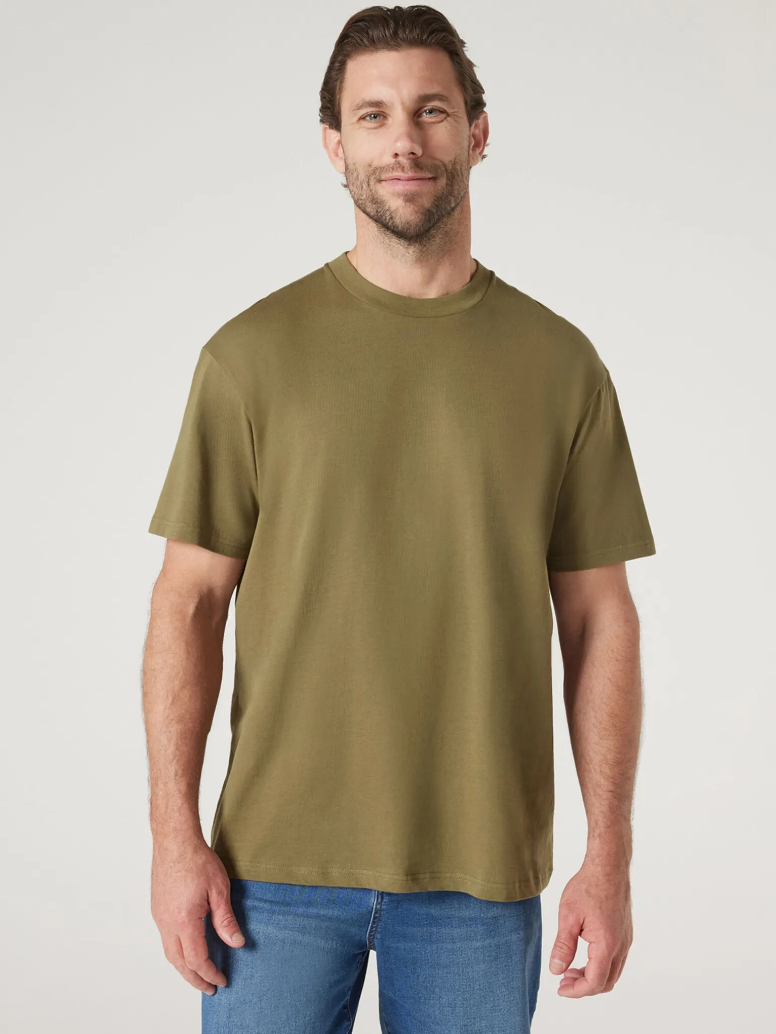 SS Ace Relaxed Fit Basic Crew Tee