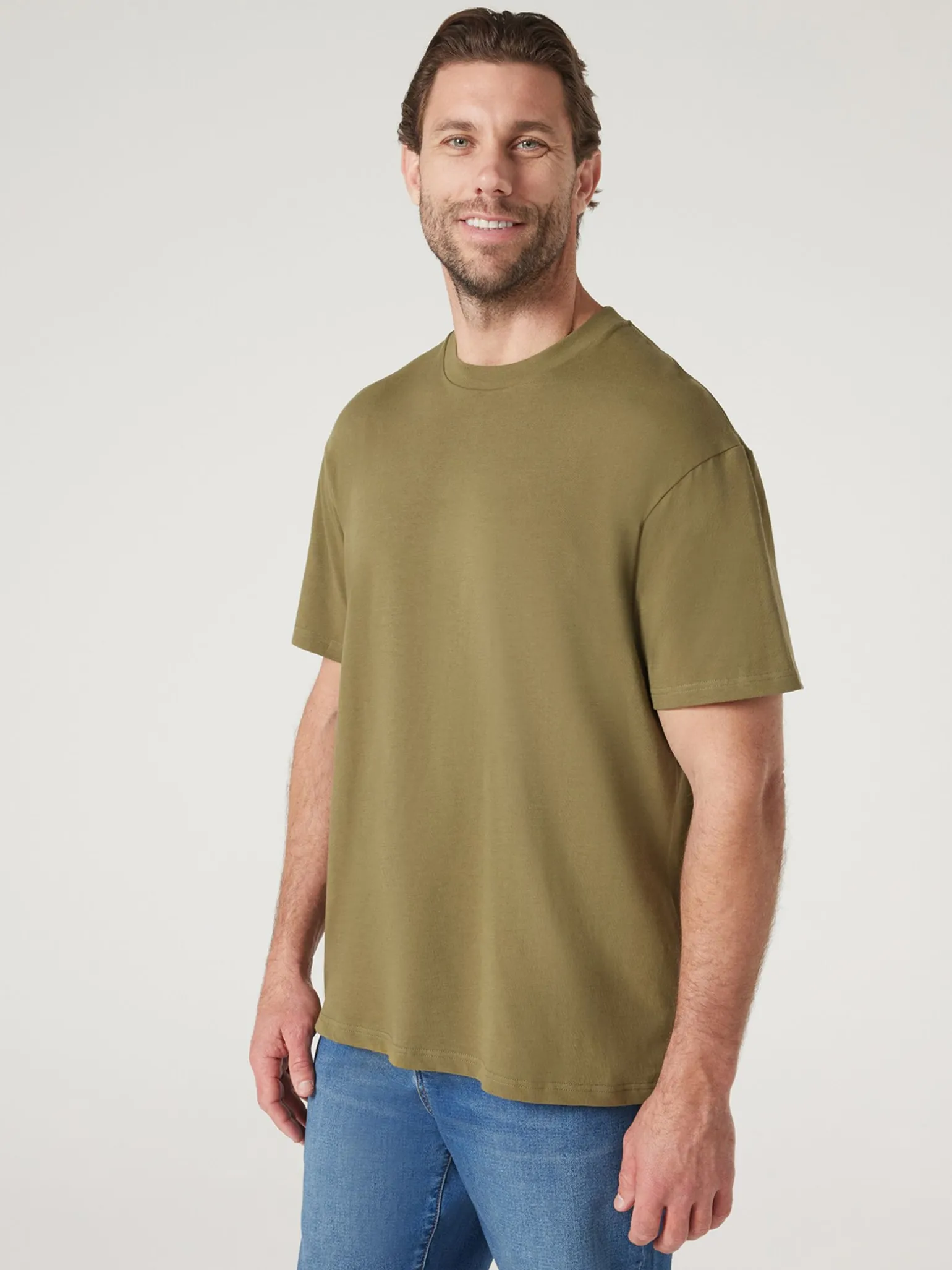 SS Ace Relaxed Fit Basic Crew Tee