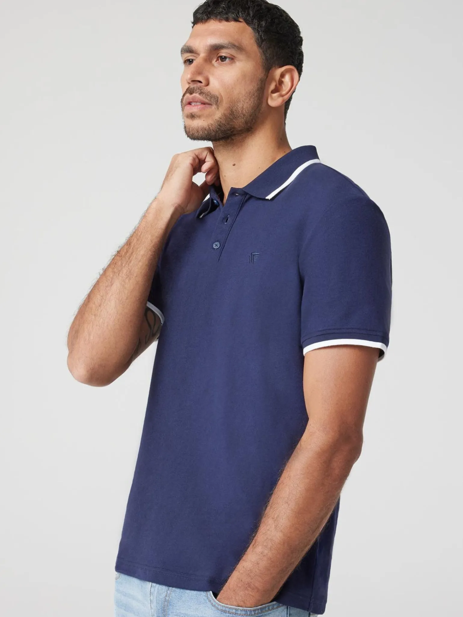 SS Nash Tipped Polo