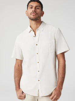 SS Wolf Textured Shirt