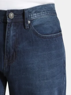 Straight Leg Jeans Indigo Shadow