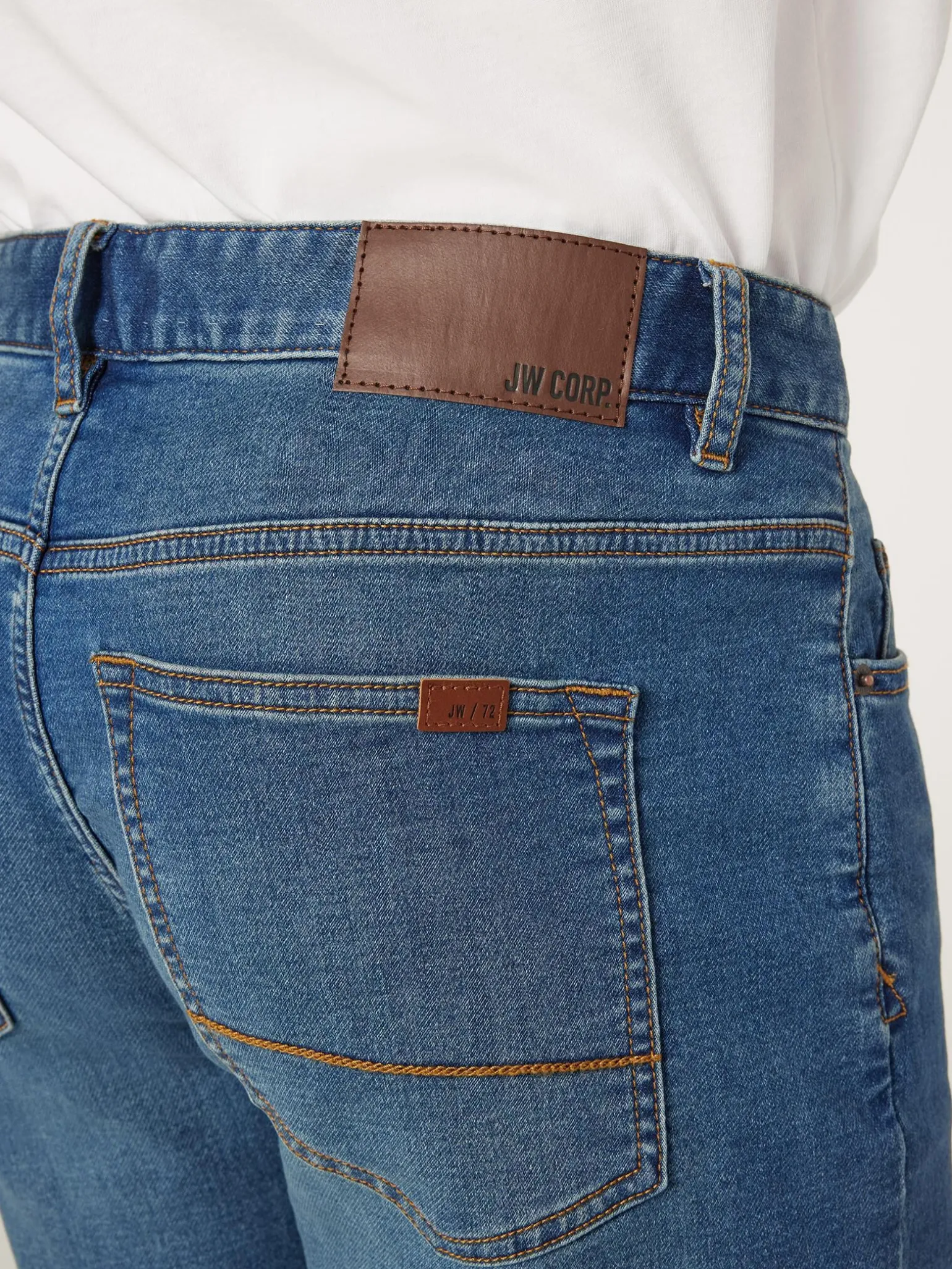 Terrence Knit Denim Short