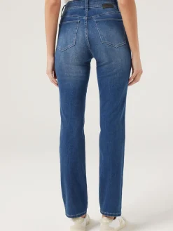 Tummy Trimmer Slim Straight Jeans